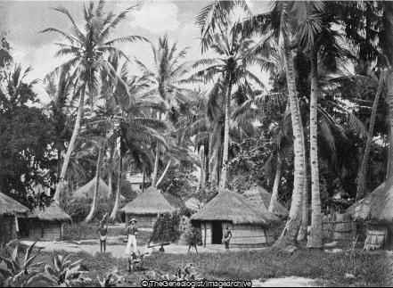 Kraals on the East Coast of Africa (Africa, Forest, House, hut, Kraal)