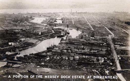 Mersey Dock Estate Birkenhead 1929 (Birkenhead, Docks, Mersey Dock)