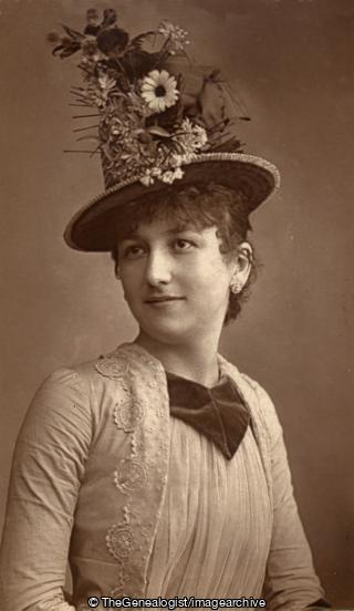 Miss Arnoldson (Actor, actress, C1890, hat, Miss Arnoldson)