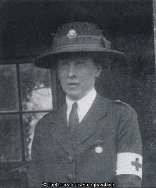 Miss Fox Commandant Ross Red Cross Hospital (Commandant, England, Herefordshire, Hospital, Red Cross, Ross On Wye, WW1)