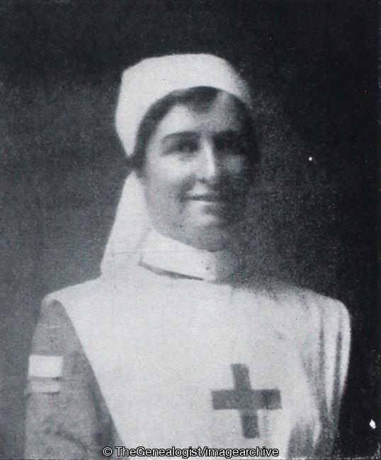Miss Hopton Commandant Beechwood Hospital (Beechwood Hospital, Commandant, England, Hereford, Herefordshire, Hospital, Red Cross, WW1)