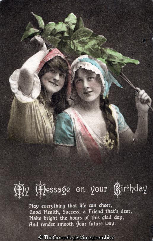 My Message on Your Birthday (Birthday, Birthday Card, Greetings)