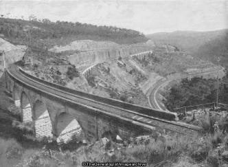New South Wales Blue Mountains (Australia, Blue Mountains, Bridge, Great Western Railway, New South wales, Railway)