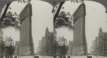 New York Flat Iron Building (3d, 5th Avenue, Broadway, Flat Iron Building, New York, New York State, U.S.A.)