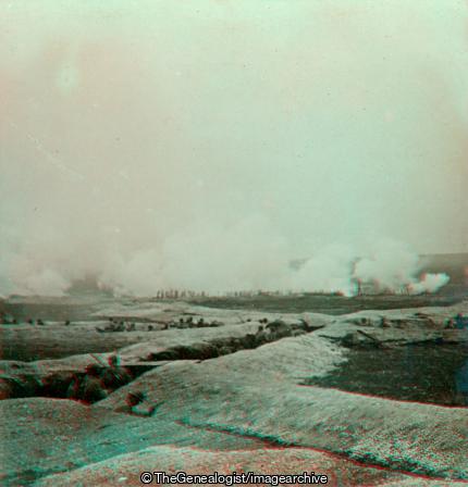 On All Sides Round a Great Furnace Flamed - German Attack North Compiegne France (3d, Barrage, C1917, Compiegne, France, French, Picardie, Soldiers, Trench, WW1)
