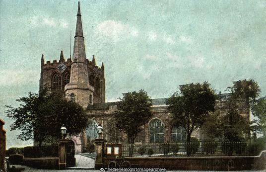 Ormskirk Church (Church, England, Lancashire, Market, Market Place, Ormskirk, St Peter and St Paul)
