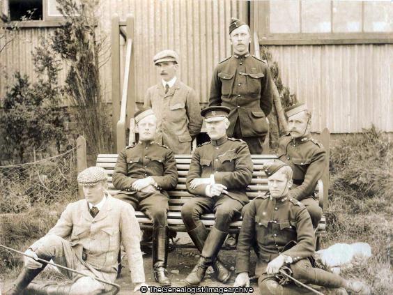 Permanent Staff Okehampton 1901 (1901, C1900, Colonel Eustace, Devon, Edward Leslie Bond, England, Okehampton, Royal Artillery)