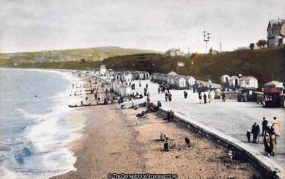Promenade and Beach Colwyn Bay (Beach, Colwyn Bay, Conwy, Llandudno, Llandudno Bay, Seaside, Wales)