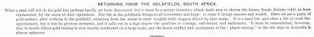 Returing from the Goldfields South Africa (Gold Miner, Mule, South Africa, Wagon)