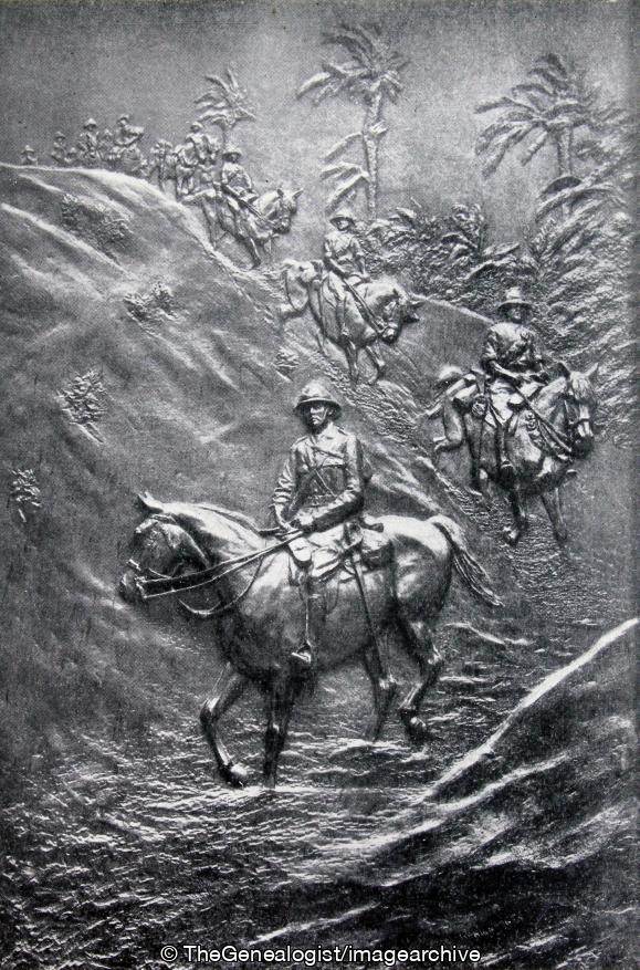 Royal Gloucestershire Hussars Sinai (Bas relief, Egypt, Gloucester Cathedral, Horse, Royal Gloucestershire Hussars, Sinai, War Memorial, WW1, Yeomanry)