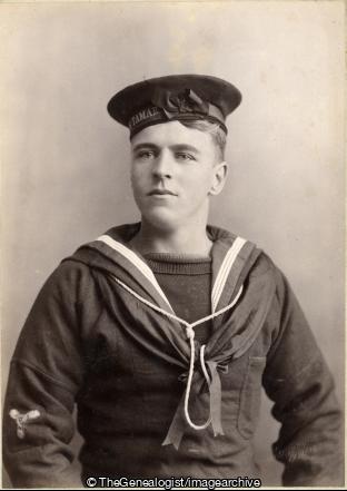 Sailor HMS Tamar 1900 (HMS Tamar, sailor)