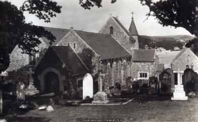 St Berlades Church and Fishermans Chapel (Channel Islands, Chapel, Church, Fishermen's Chapel, Jersey, St Brelade, St Brelades Church)