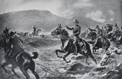 The Charge of the 5th Dragoon Guards at Elandslagte October 21 1899 (1899, 5th Regiment, Boer War, Dragoon Guards, Elandslaagte, Natal, South Africa)