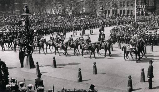The Funeral of King Edward VII 20th May1910 (1910, Funeral, Funeral Procession, Horse, King Edward VII 20th May1910, policeman, The Funeral of King Edward VII 20th May1910)