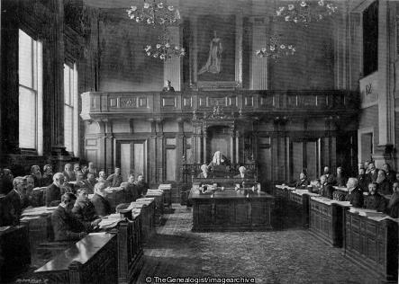 The Legislative Assembly of Cape Colony in Session (Cape Colony, Cape Town, Cecil Rhodes, House of Assembly, Legislative Assembly, South Africa, Western Cape)