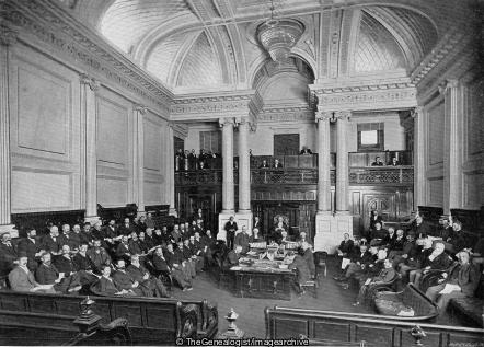 The Legislative Assembly of Victoria in Session (Australia, C1895, George Turner, Legislative Assembly, Melbourne, Sir Graham Berry, Sir John McIntyre, Victoria)