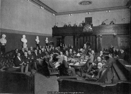 The Legislative Council of New South Wales in Session (Andrew Garran, Australia, C1897, John Lackey, Legislative Council, New South wales, Sydney)