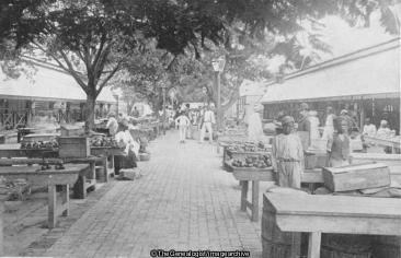 The Market St Johns Antigua (Antigua, Caribbean, Market, St Johns, West Indies)