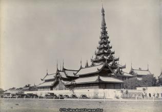 The Palace Mandalay (Burma, C1890, Canon, Canon Balls, Mandalay, Palace)
