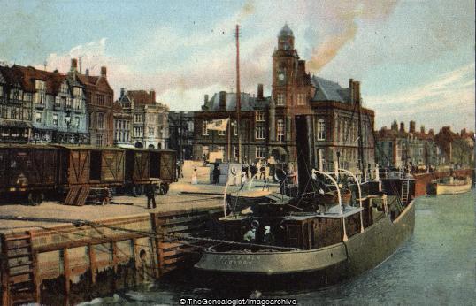 Town Hall, Great Yarmouth (England, Great Yarmouth, Norfolk, Steamer, Town Hall, Vessel)