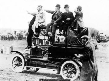 Watching the Derby (C1910, Car, Horse Racing)