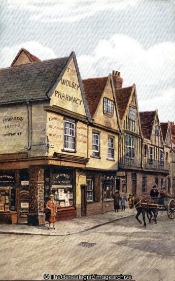 Wolseys Birthplace, Ipswich (England, Ipswich, Silent Street, St Nicholas Street, Suffolk, Thomas Wolsey)